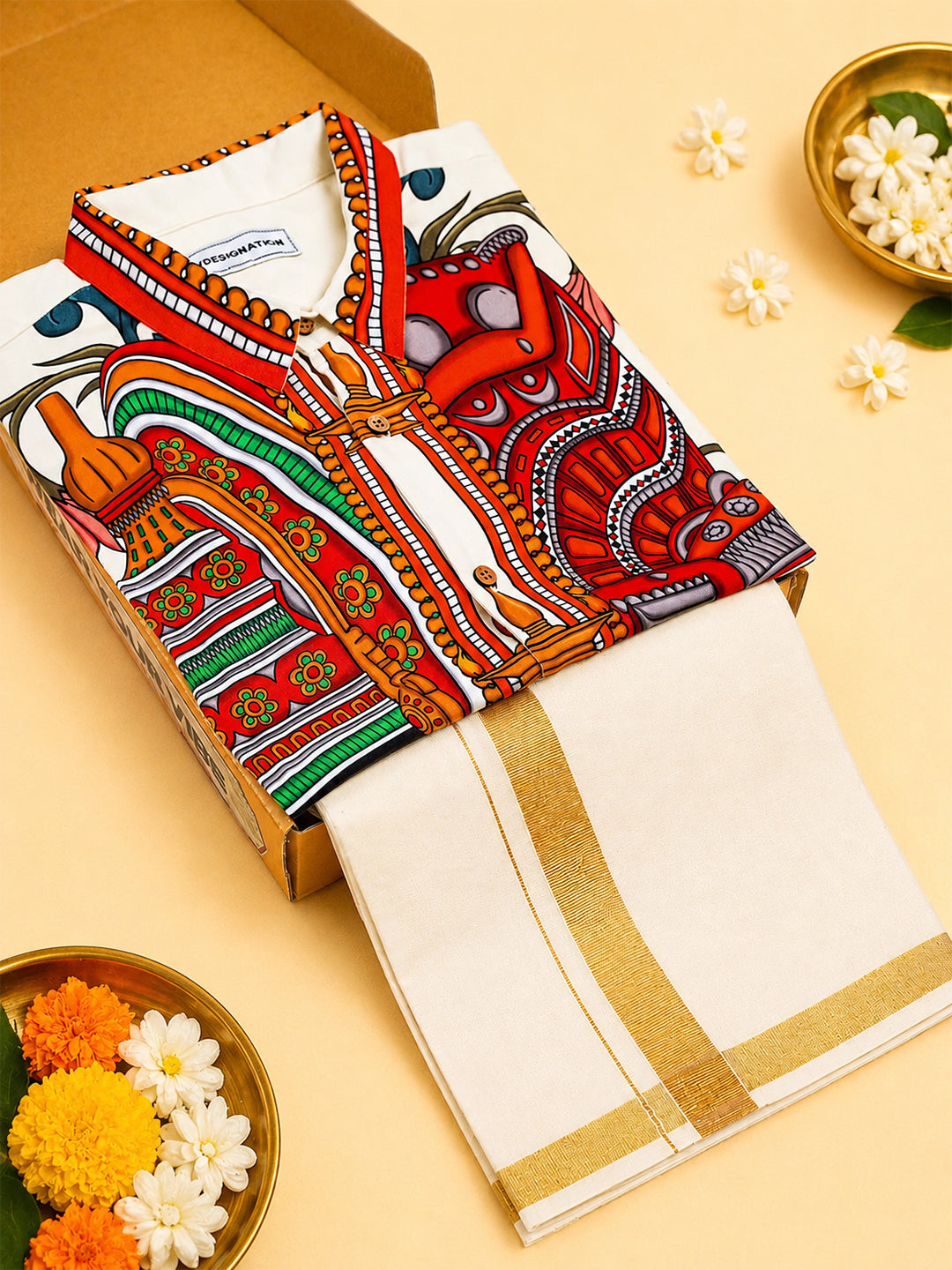 Mural Panel Shirt Combo Box
