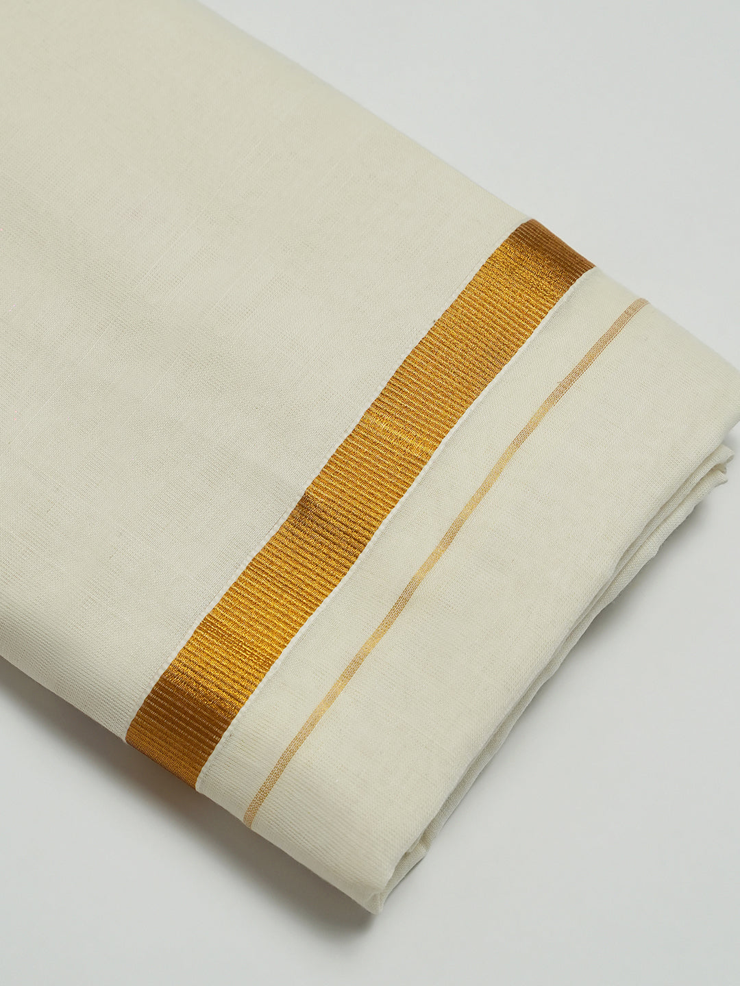 Golden Kasavu Dhoti