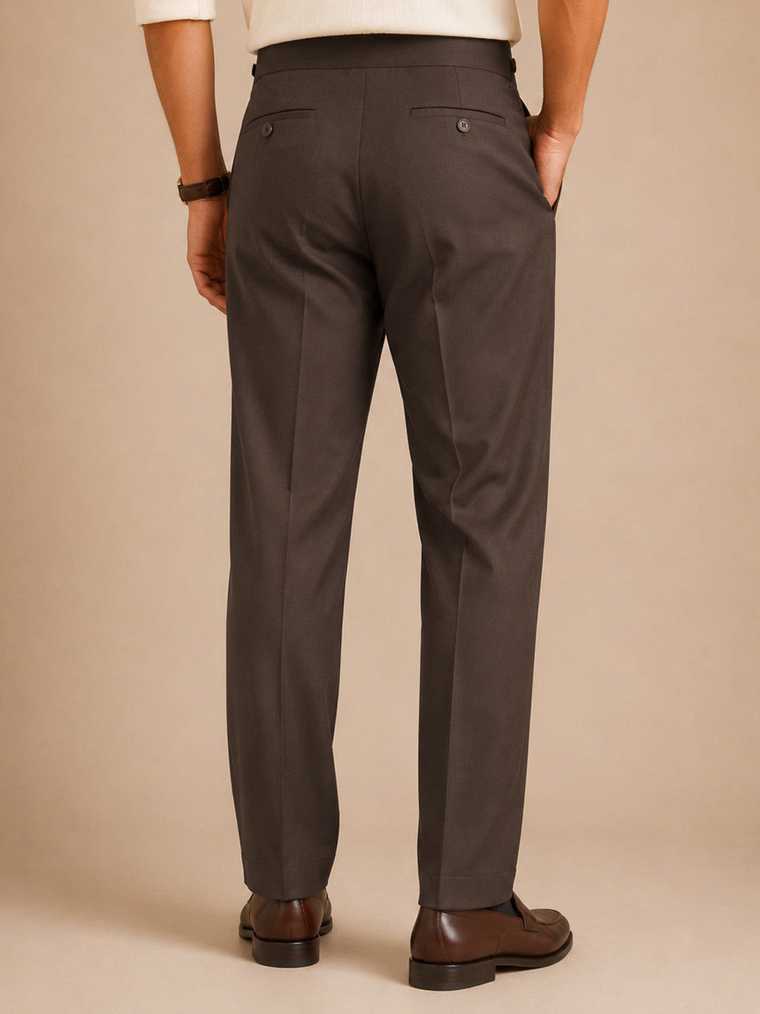 Brown Gurkha Pants