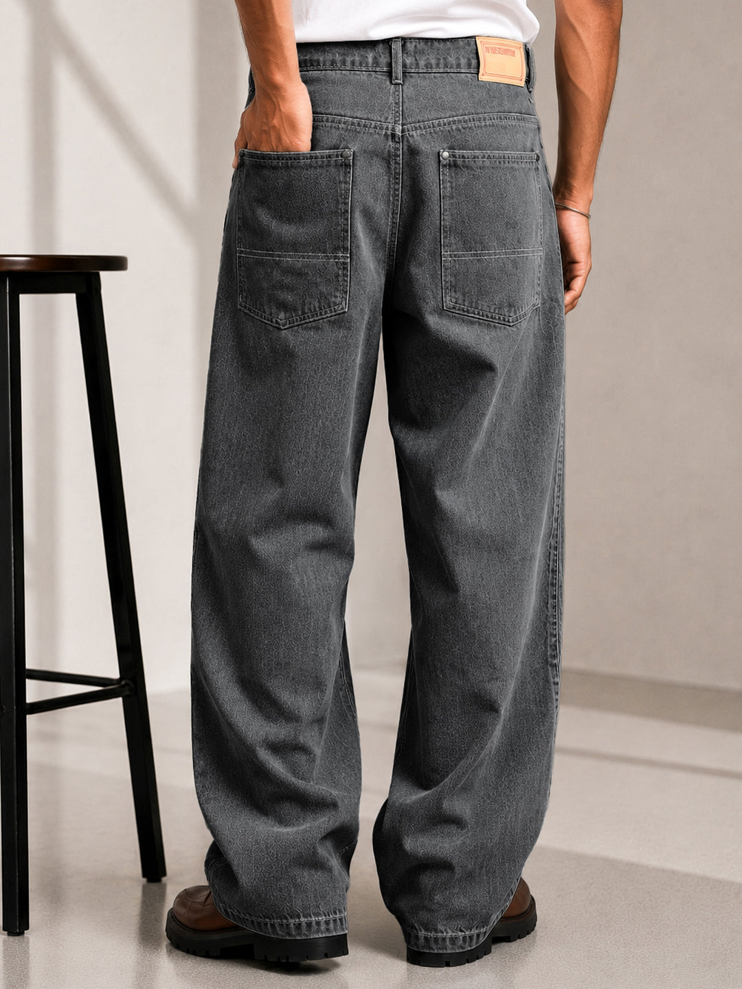 Grey Carpenter Denim