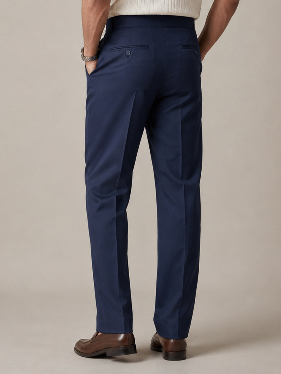 Navy Blue Gurkha Pants