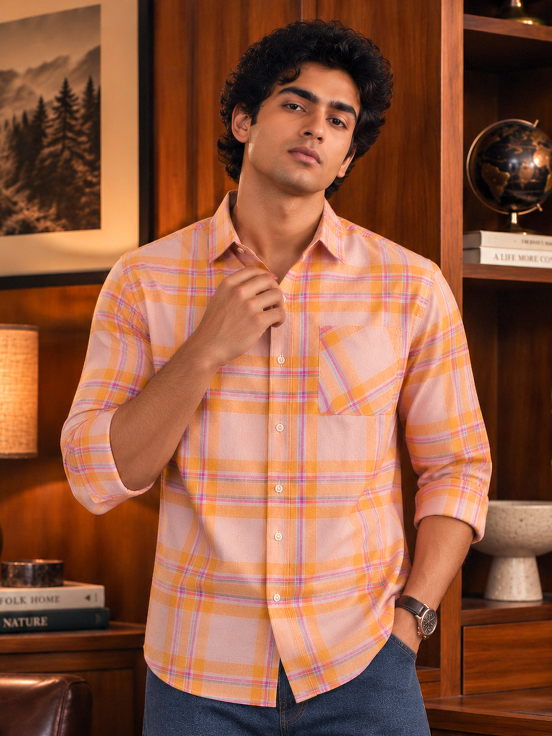 Plaid: Amber Gold