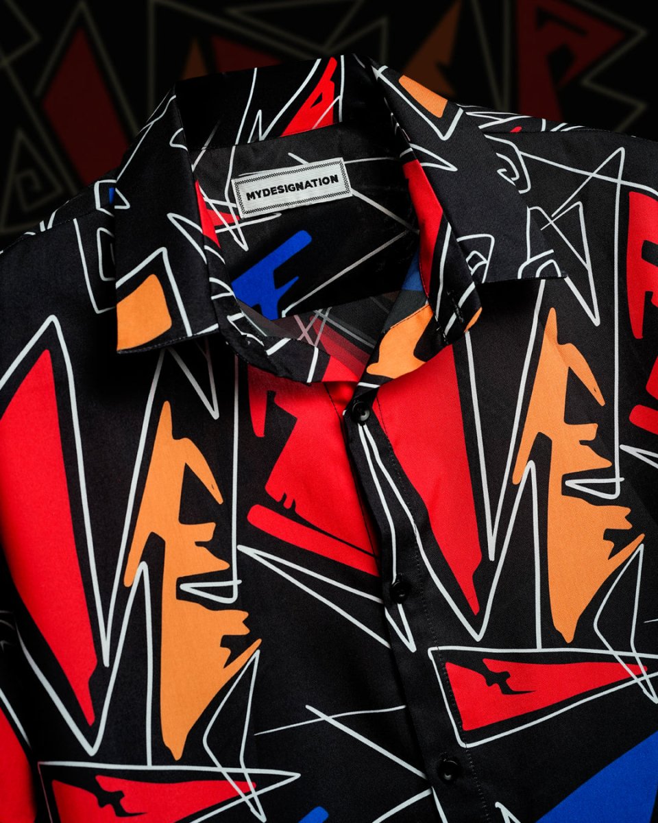 Abstract - Men Shirt | Mydesignation