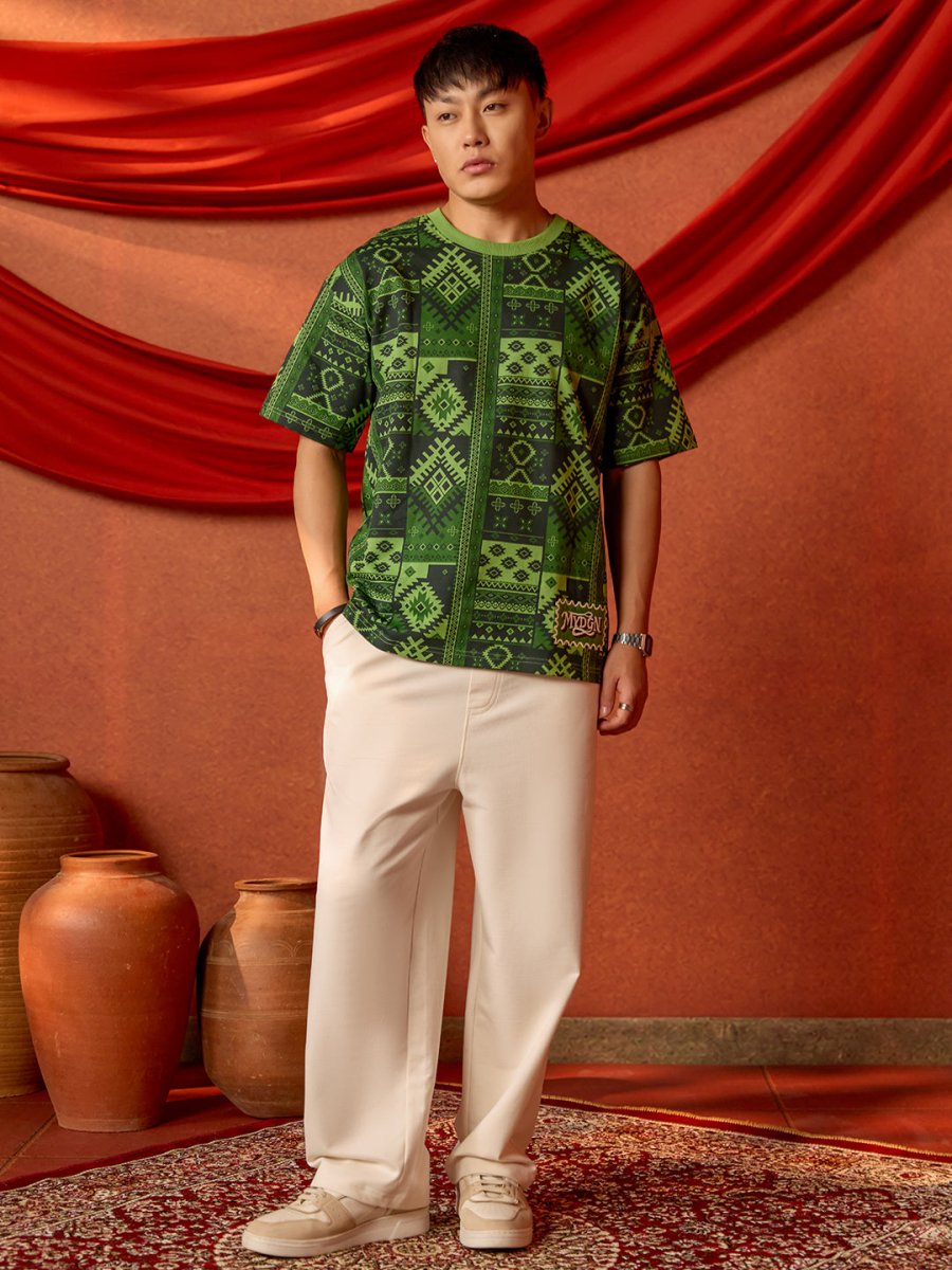 Bandhani - Oversized T-shirt | Mydesignation