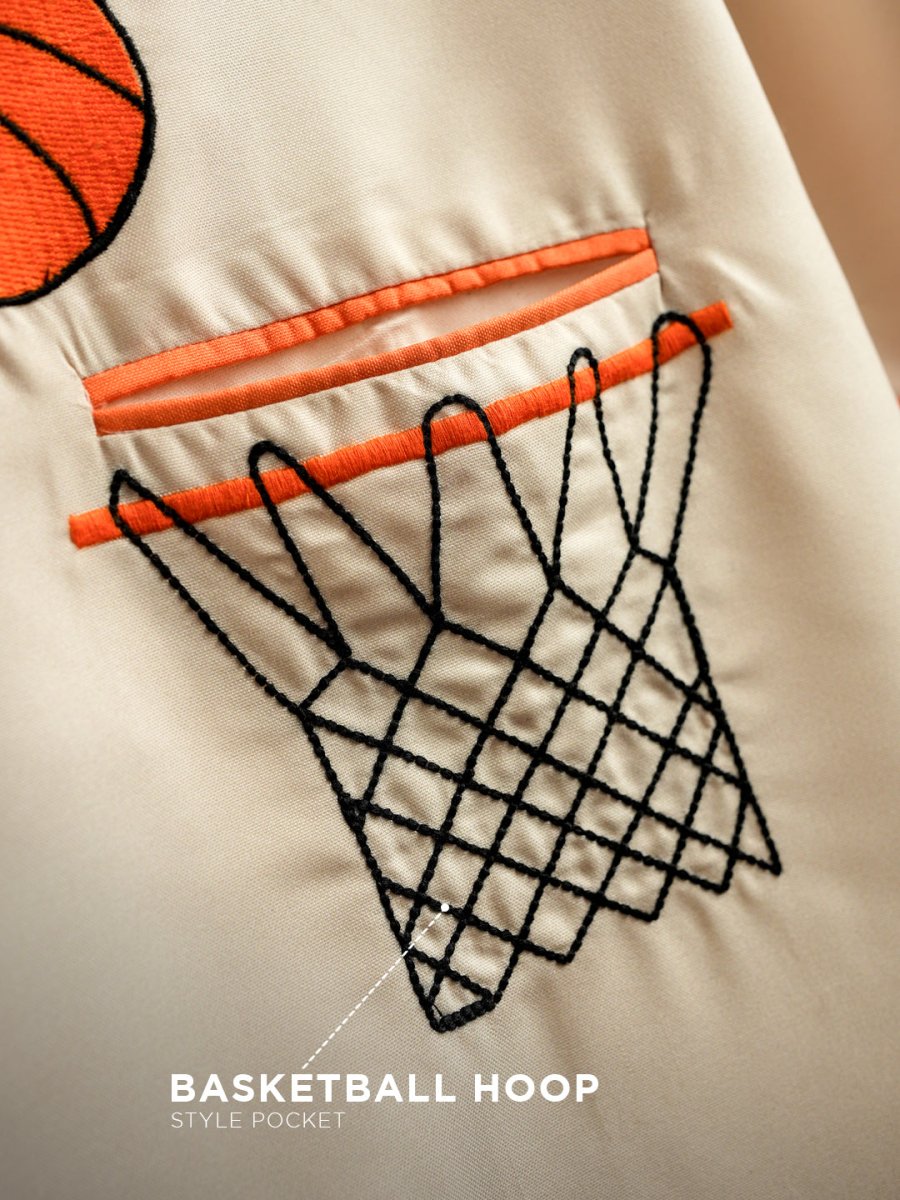 Basketball Embroidered Shirt - Men Shirt | Mydesignation