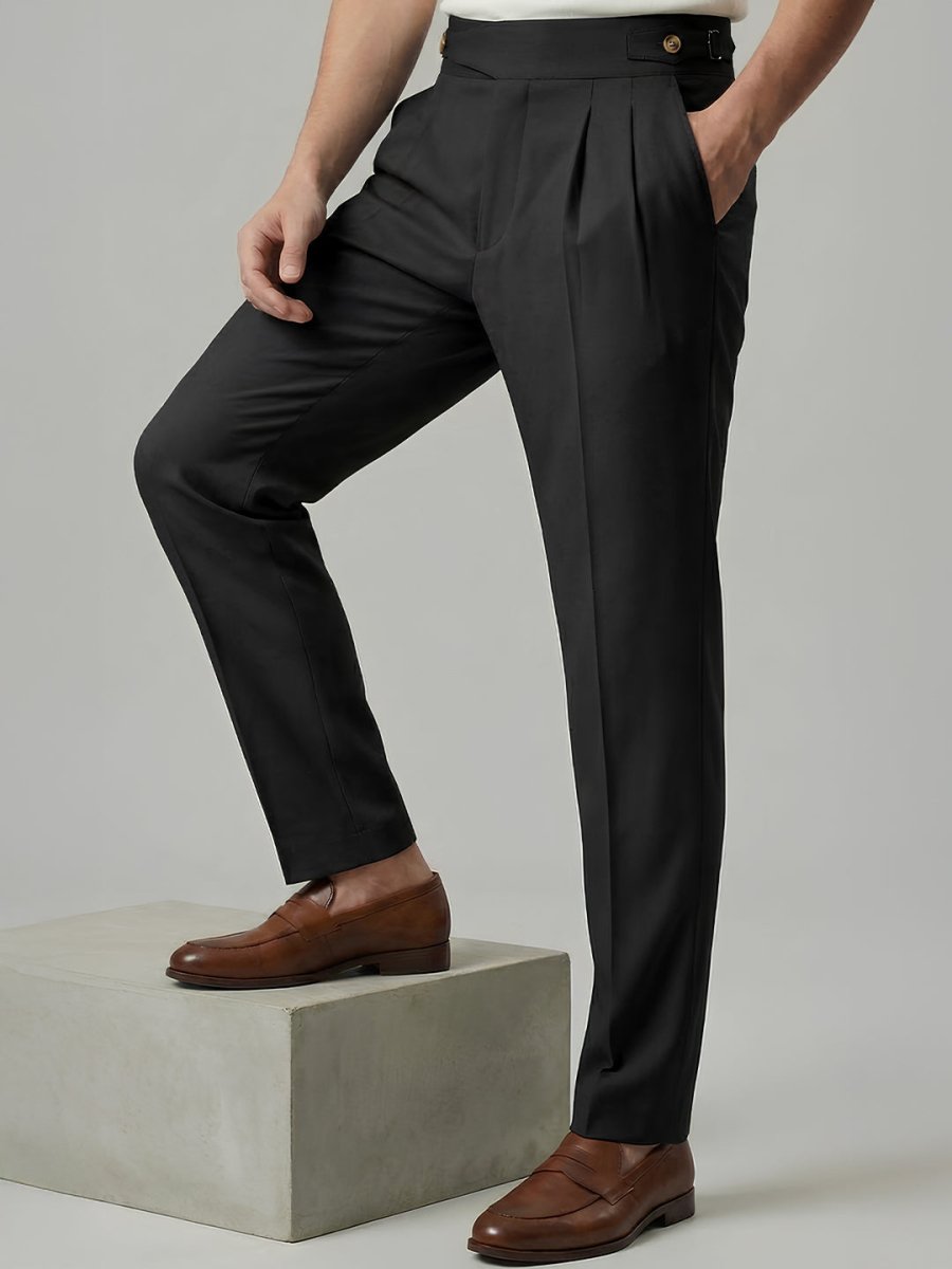 Black Gurkha Pants - Pants | Mydesignation