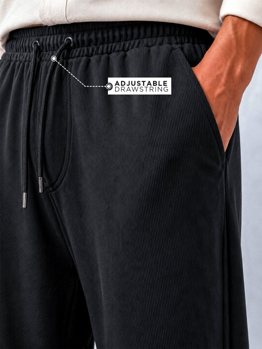 Black Korean Jogger - Joggers | MyDesignation