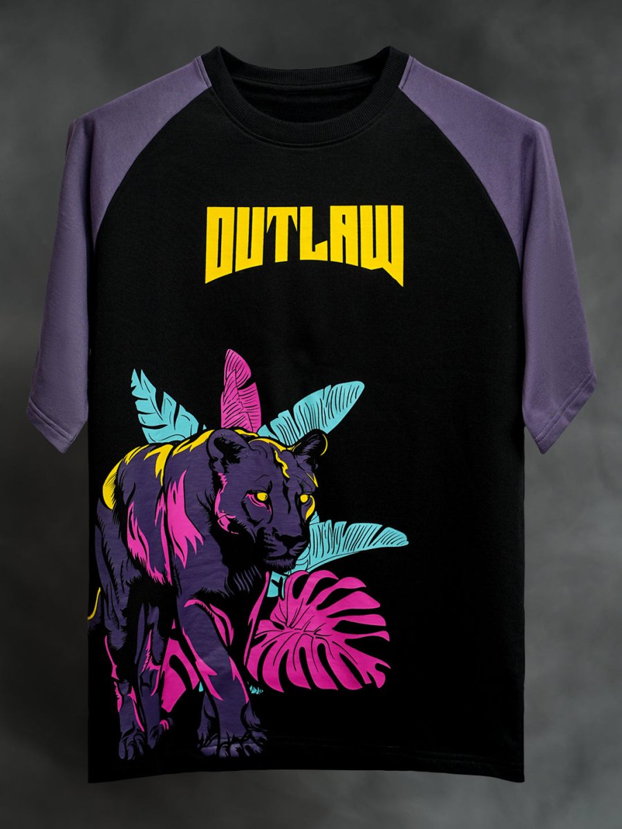 Black Panther Oversized Tshirt Premium Cotton Mydesignation