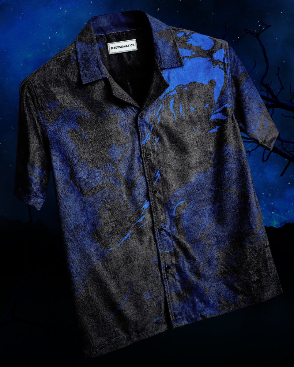 Black Panther Shirt Premium Velvet Mydesignation