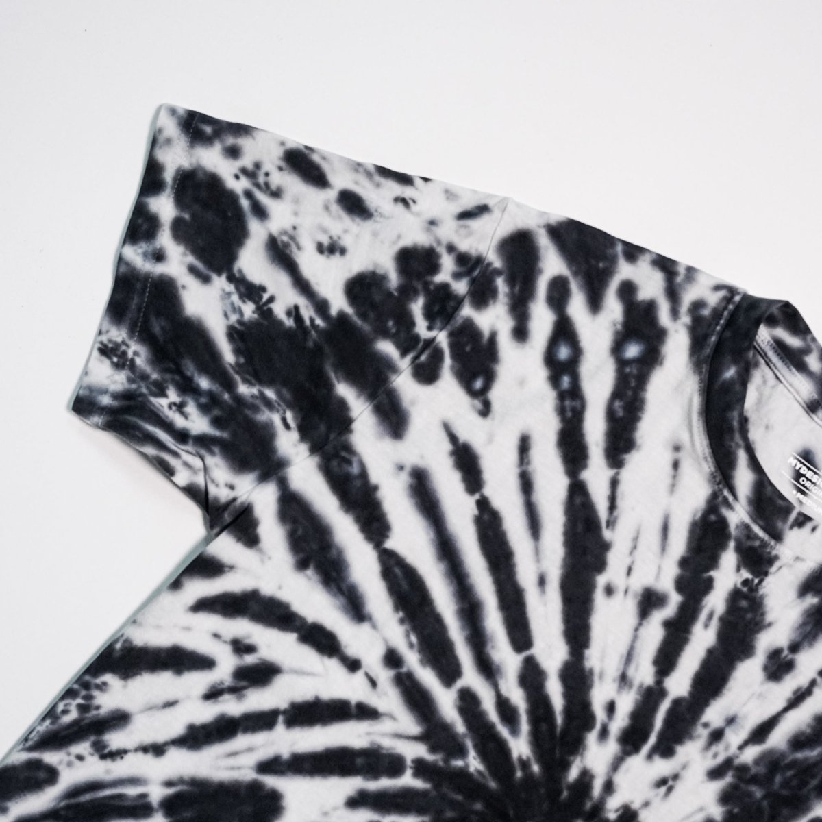 Black Tie - dye - Women Tie - Dye T-shirt | Mydesignation