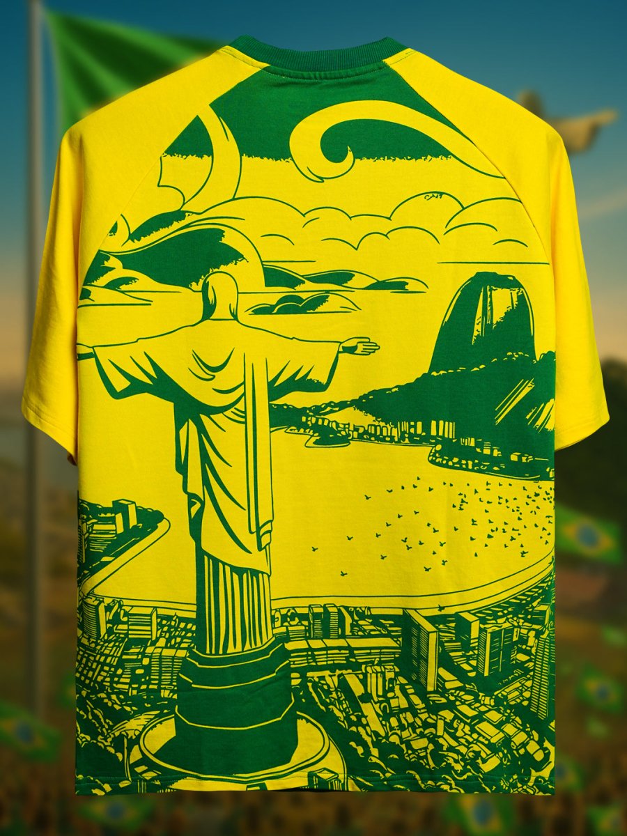 Brazil - Women Oversized T-shirt | Mydesignation