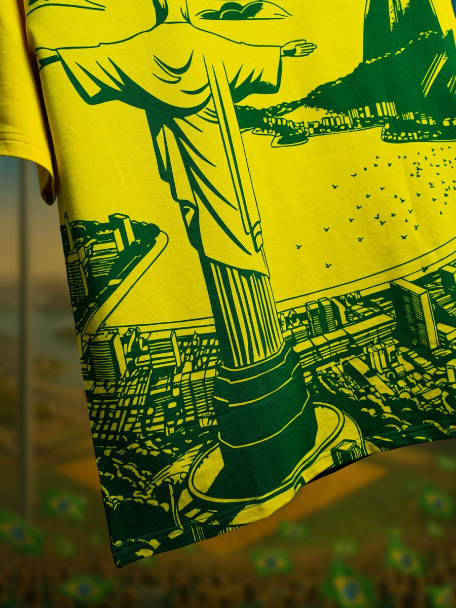 Brazil - Women Oversized T-shirt | Mydesignation