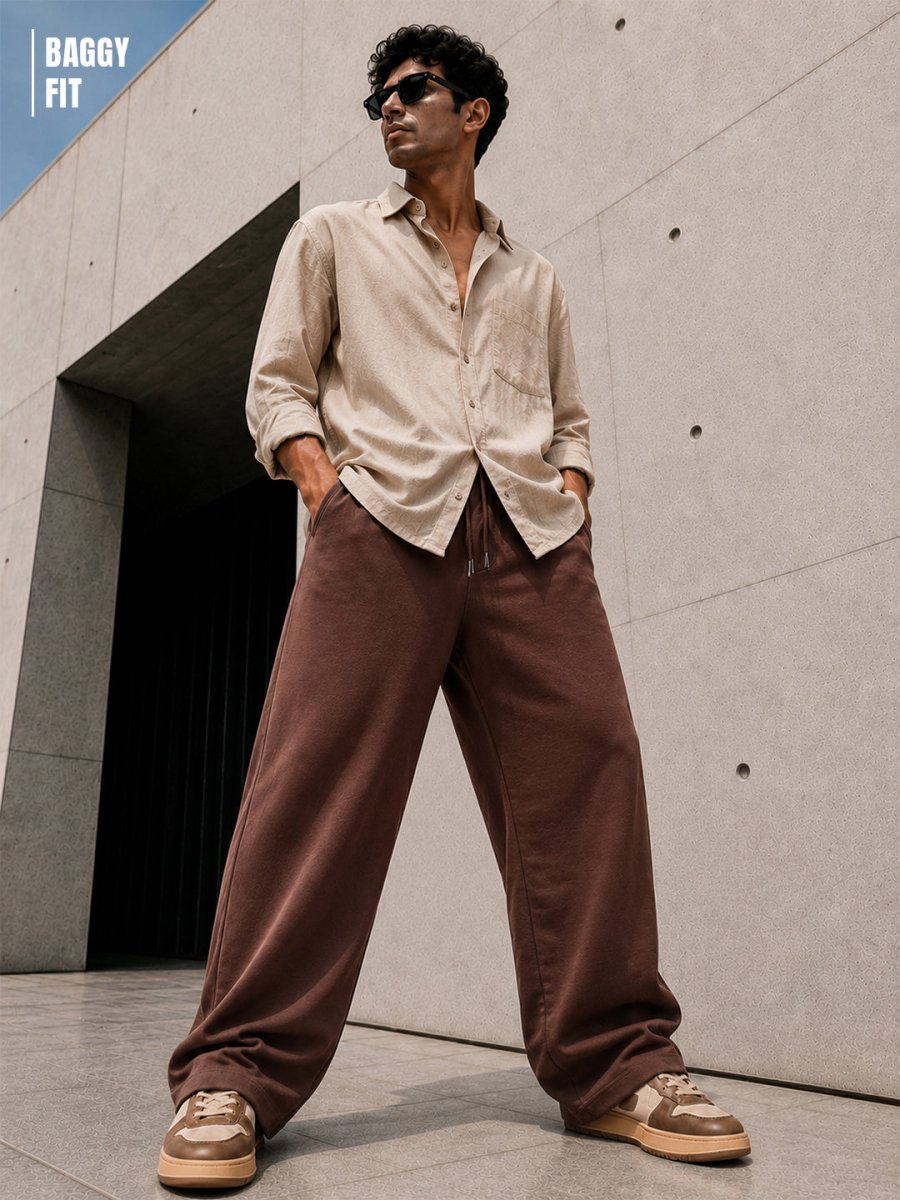 Brown Korean Jogger - Joggers | MyDesignation
