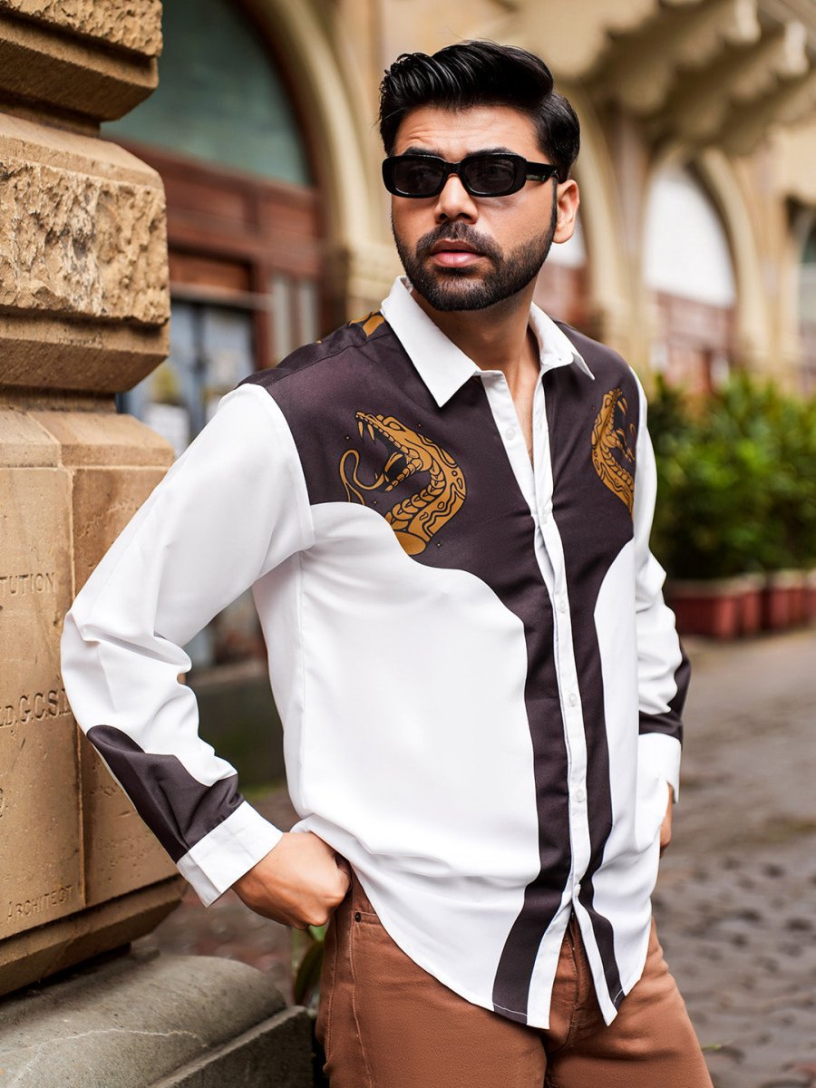 Caustic Cowboy Shirt Poly Cotton Mydesignation - Main Image