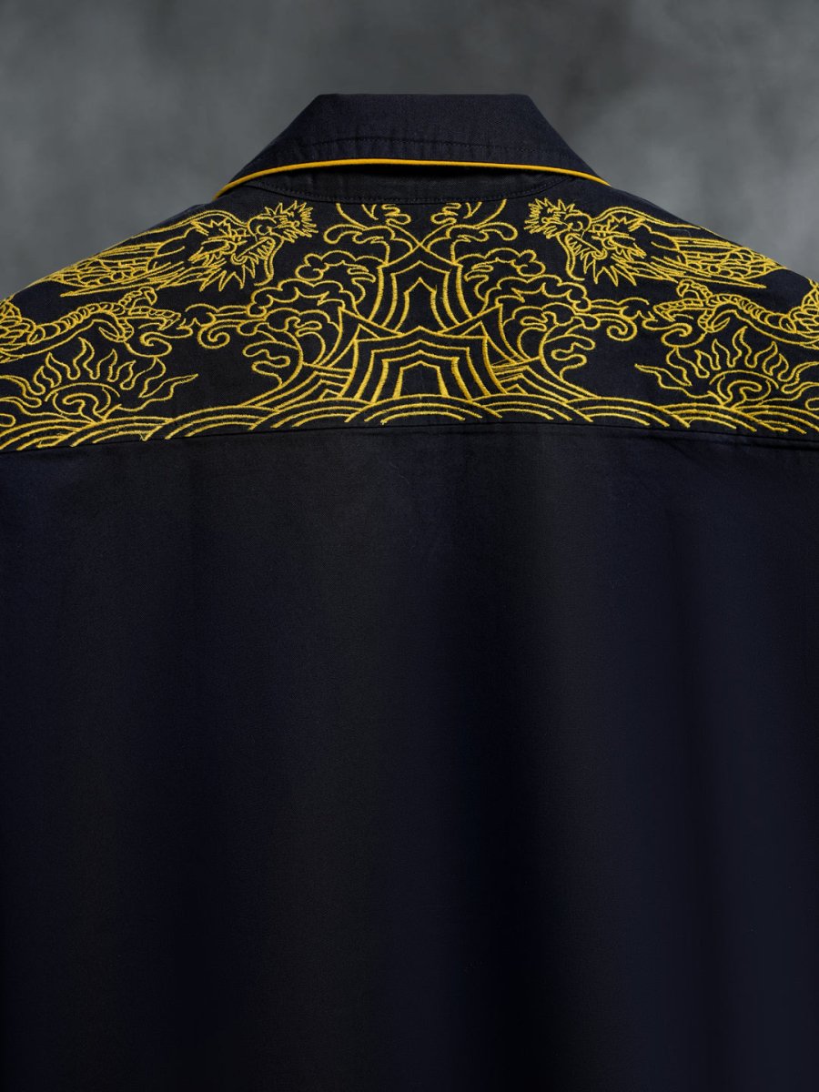 Chinese Luxe Embroidered Shirt - Men Shirt | Mydesignation