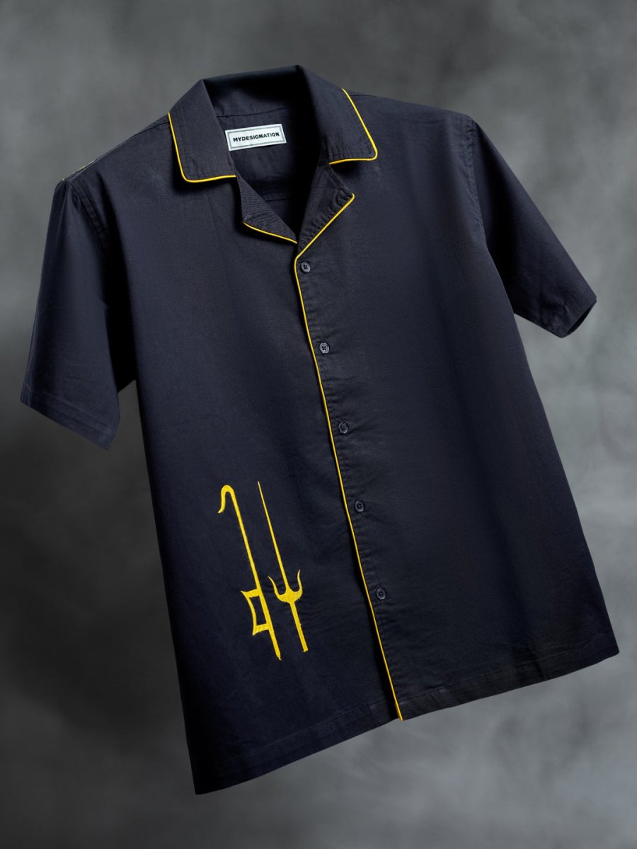 Chinese Luxe Embroidered Shirt - Men Shirt | Mydesignation