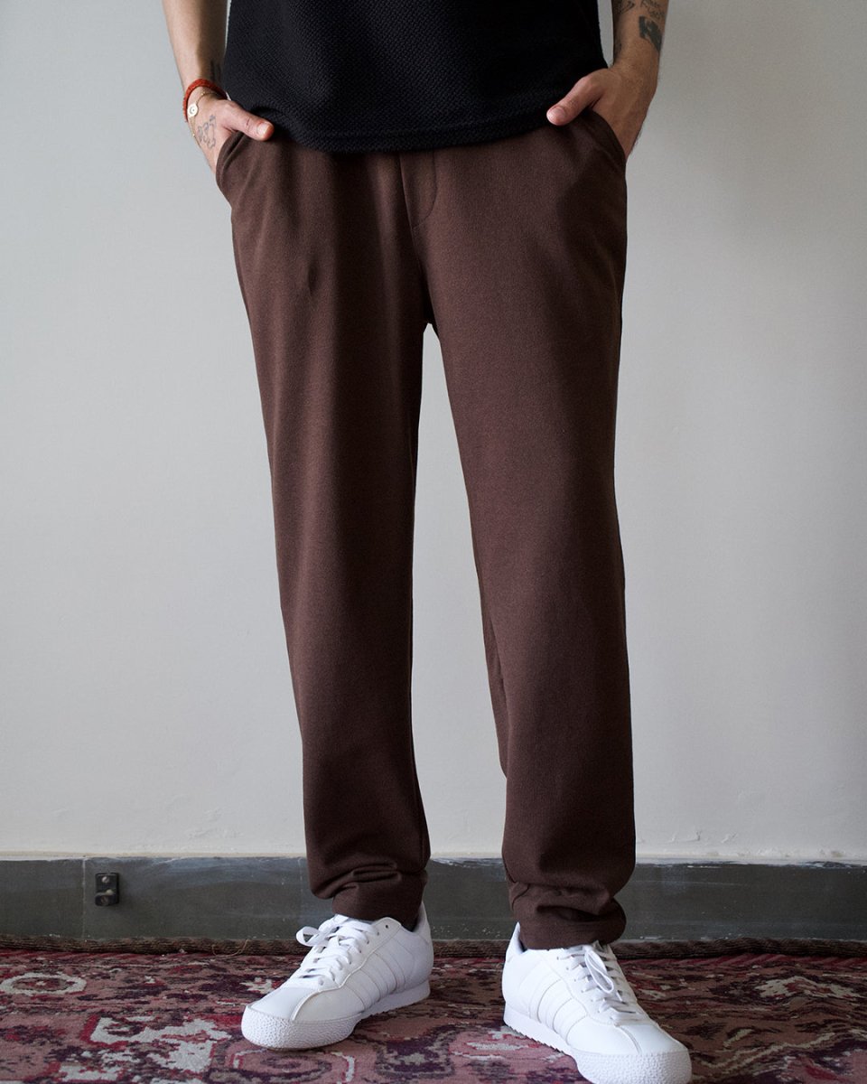 Coffee Brown Everyday Pants - Premium Cotton - Men Pants | Mydesignation