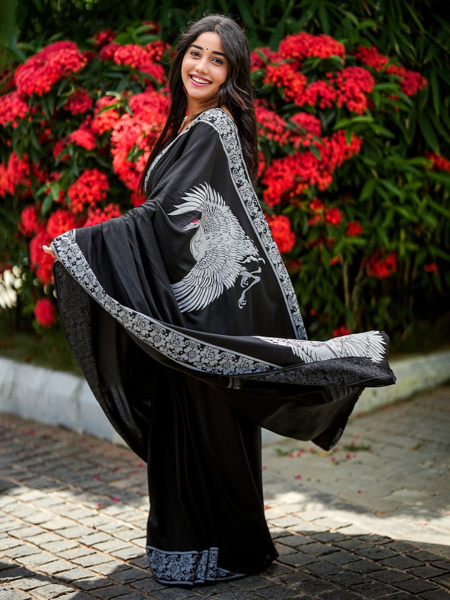 Crane Saree - Saree | Mydesignation