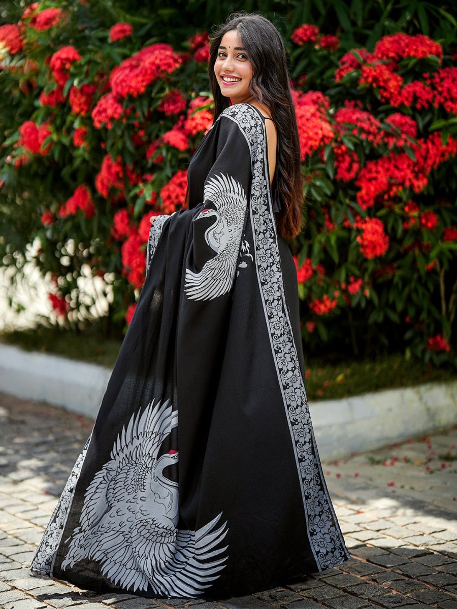 Crane Saree - Saree | Mydesignation