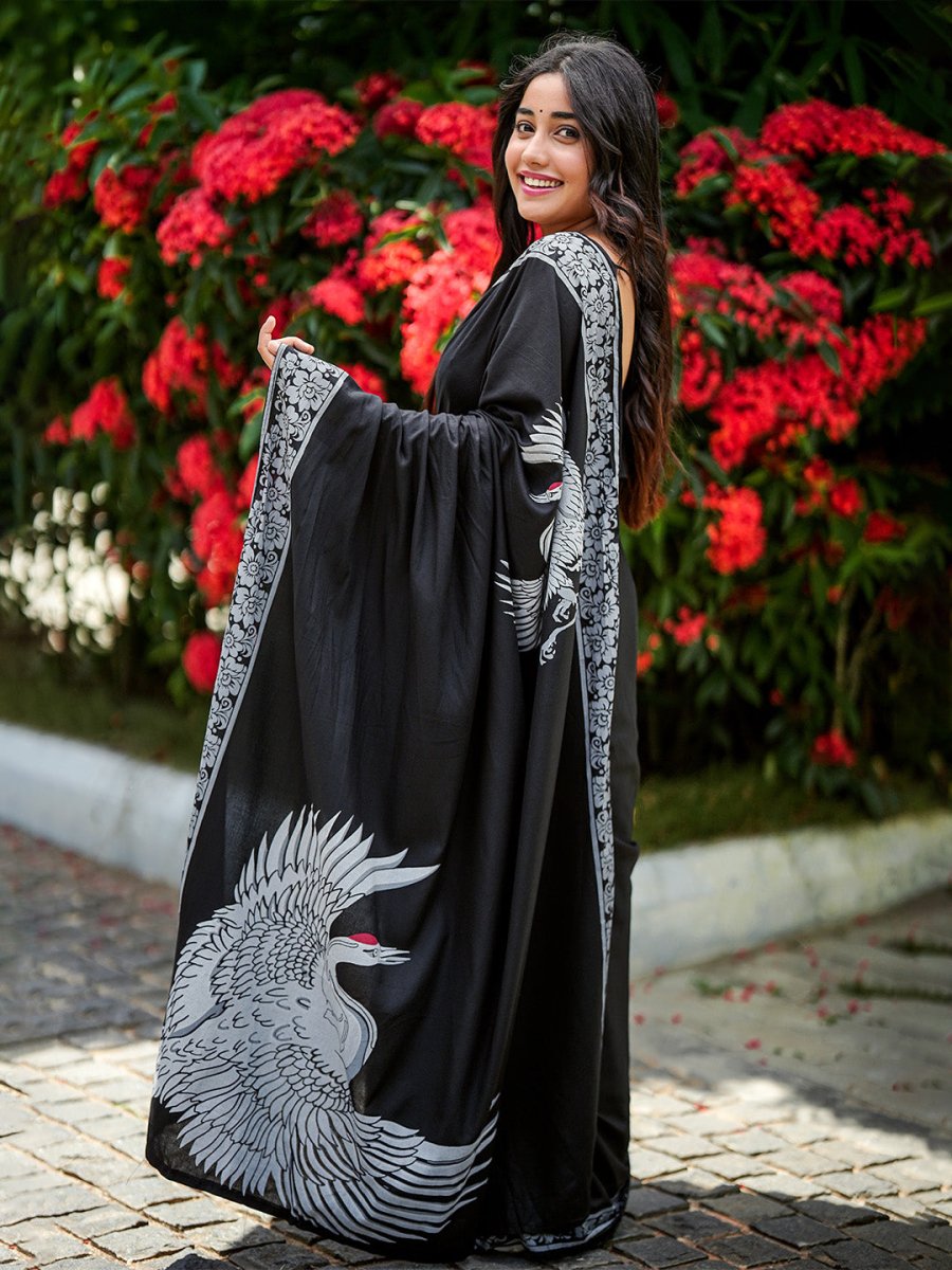 Crane Saree - Saree | Mydesignation