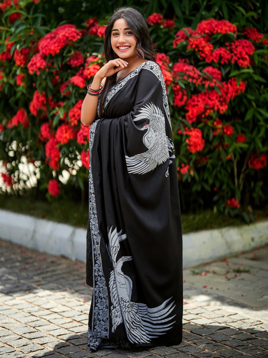 Crane Saree - Saree | Mydesignation
