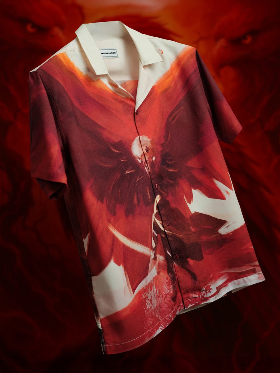 Crimson Eagle | Freedom Collection - Men Shirt | Mydesignation