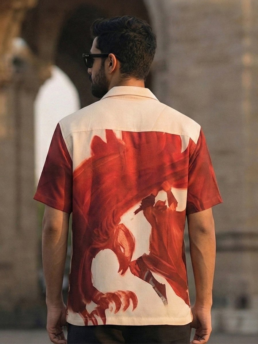 Crimson Eagle | Freedom Collection - Men Shirt | Mydesignation