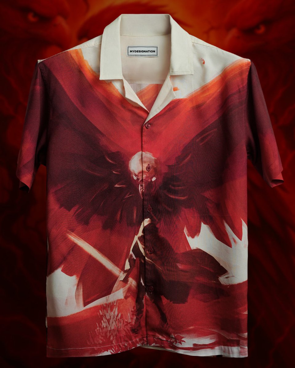 Crimson Eagle - Men Shirt | Mydesignation