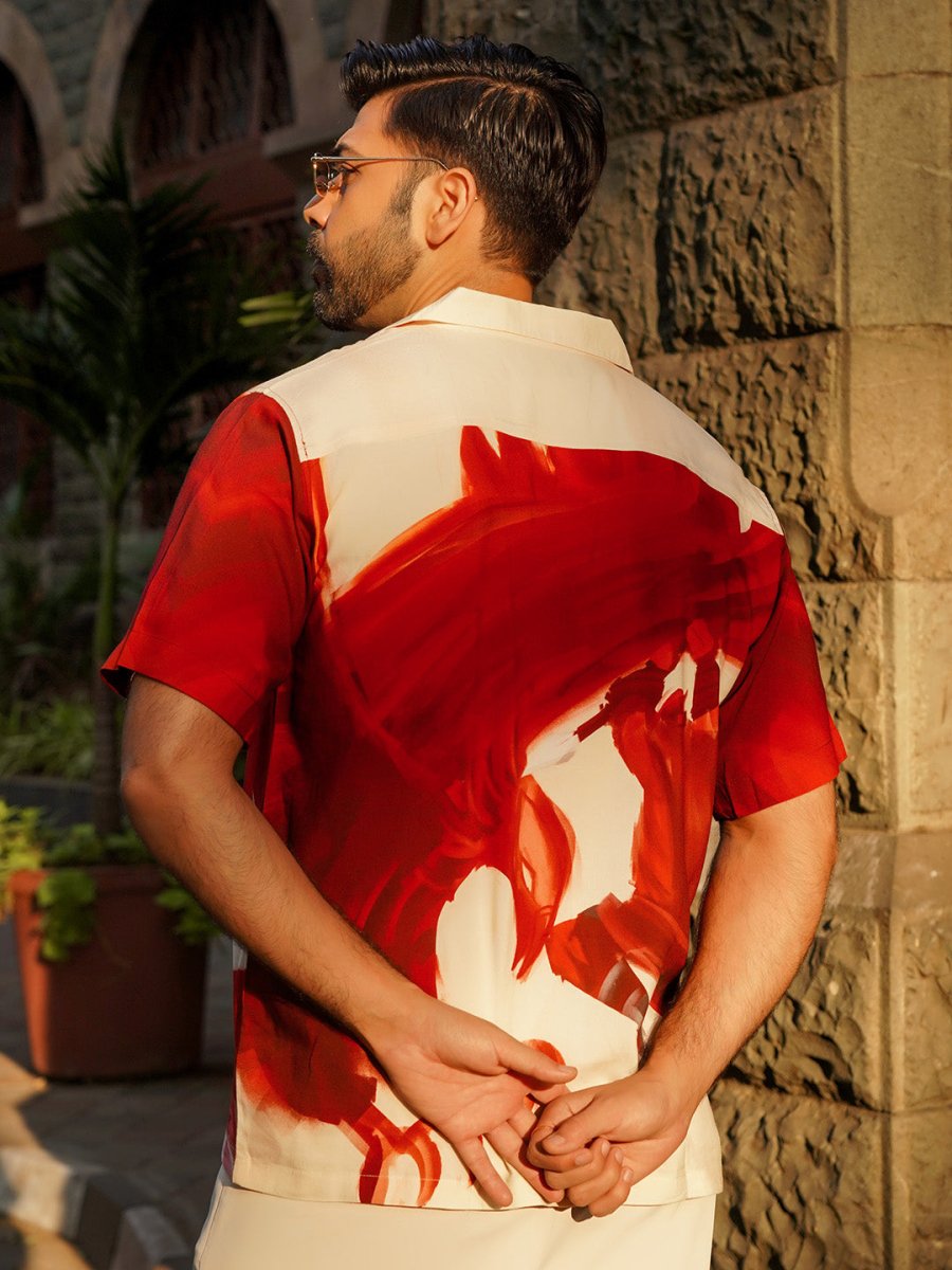 Crimson Eagle - Men Shirt | Mydesignation