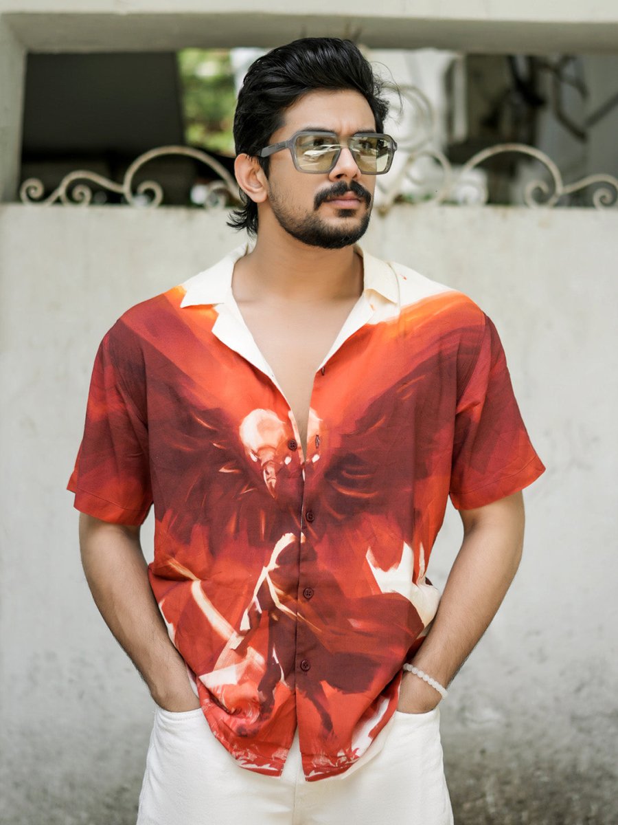 Crimson Eagle - Men Shirt | Mydesignation