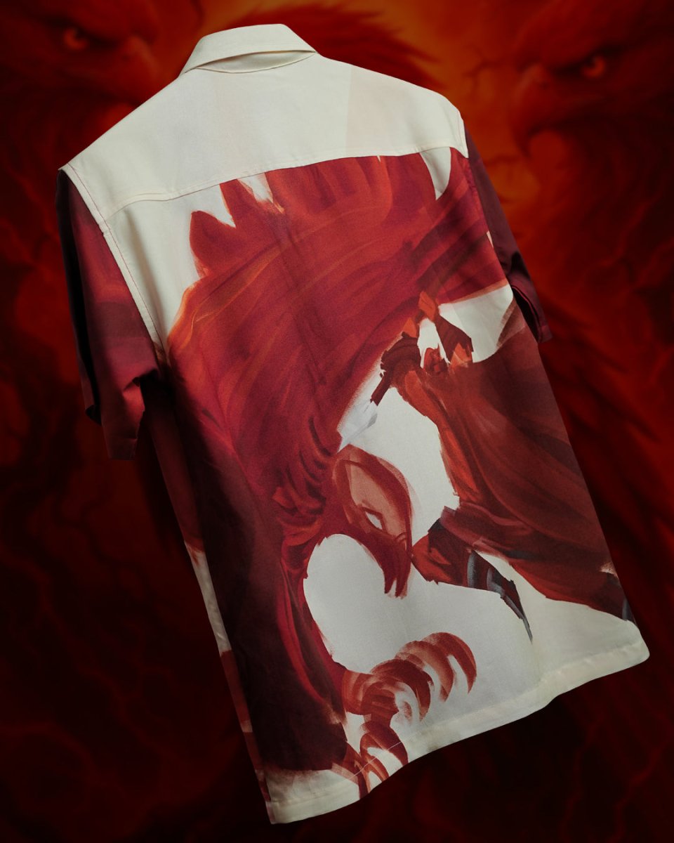 Crimson Eagle - Men Shirt | Mydesignation