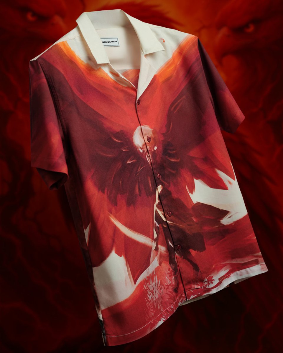 Crimson Eagle - Men Shirt | Mydesignation