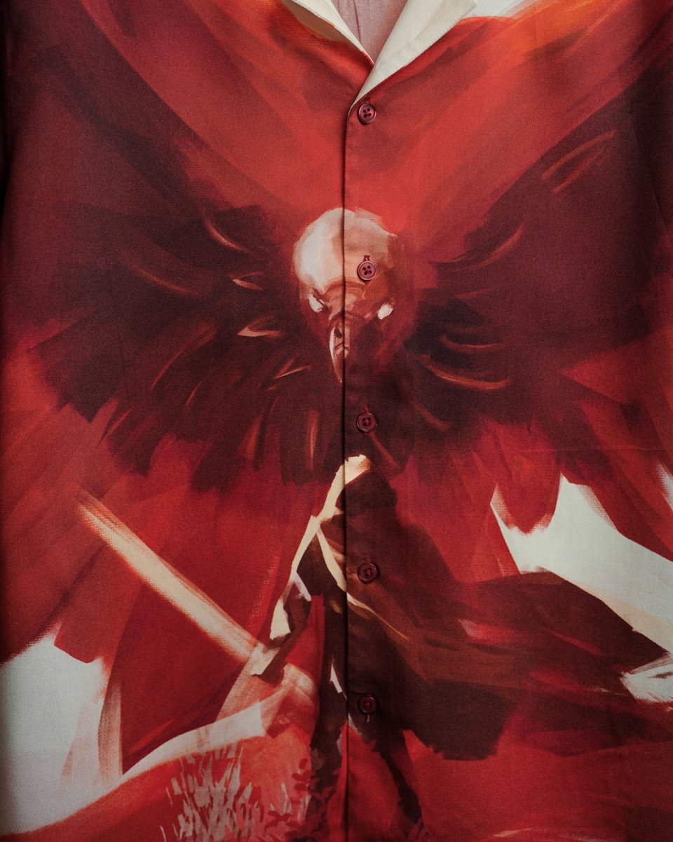 Crimson Eagle - Men Shirt | Mydesignation
