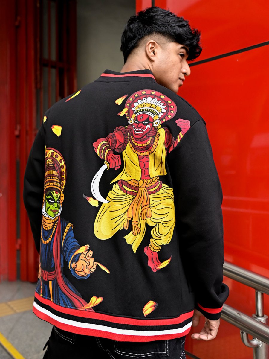 Culture Embroidered Varsity Jacket - Jacket | Mydesignation