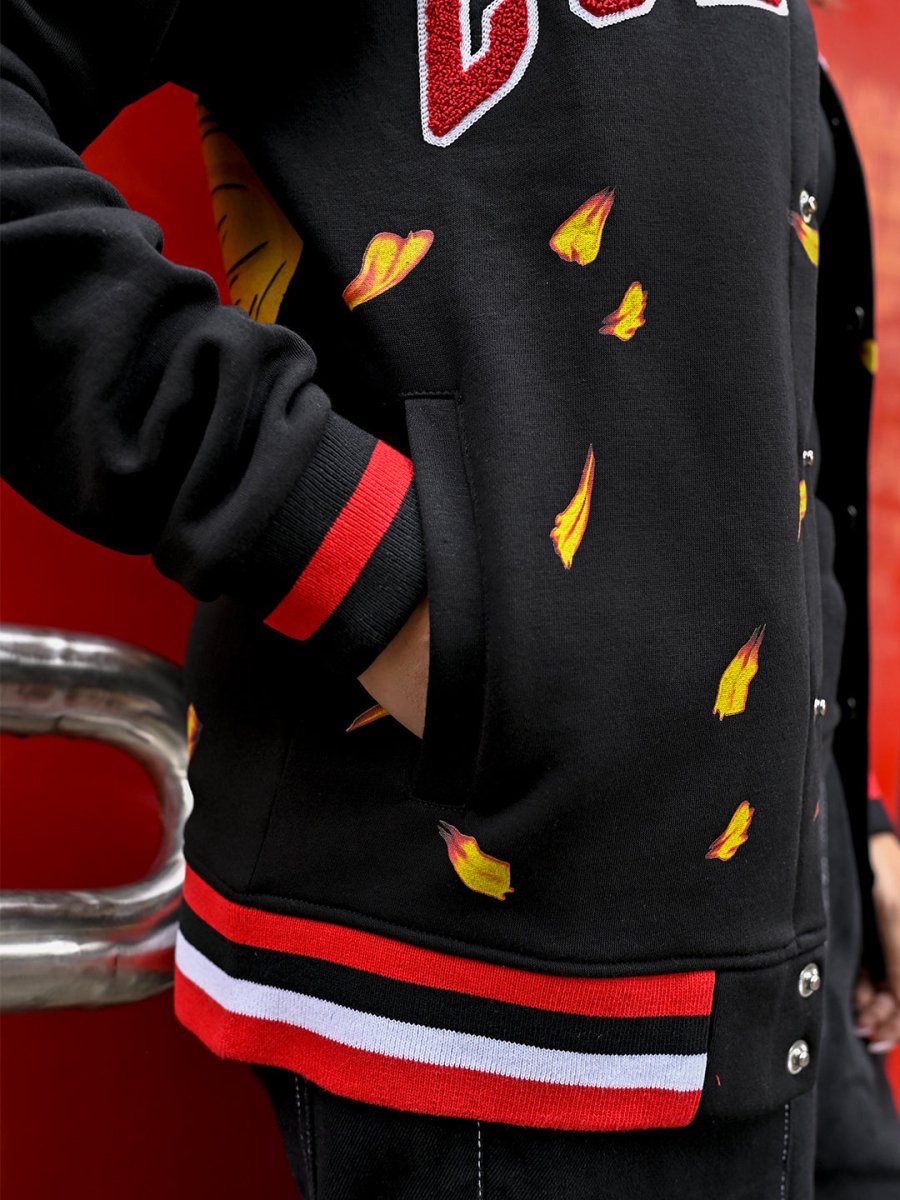Culture Embroidered Varsity Jacket - Jacket | Mydesignation