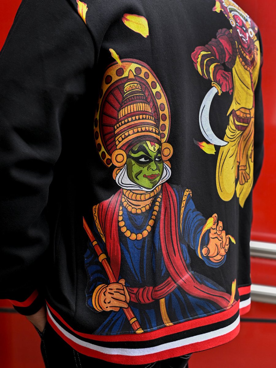 Culture Embroidered Varsity Jacket - Jacket | Mydesignation