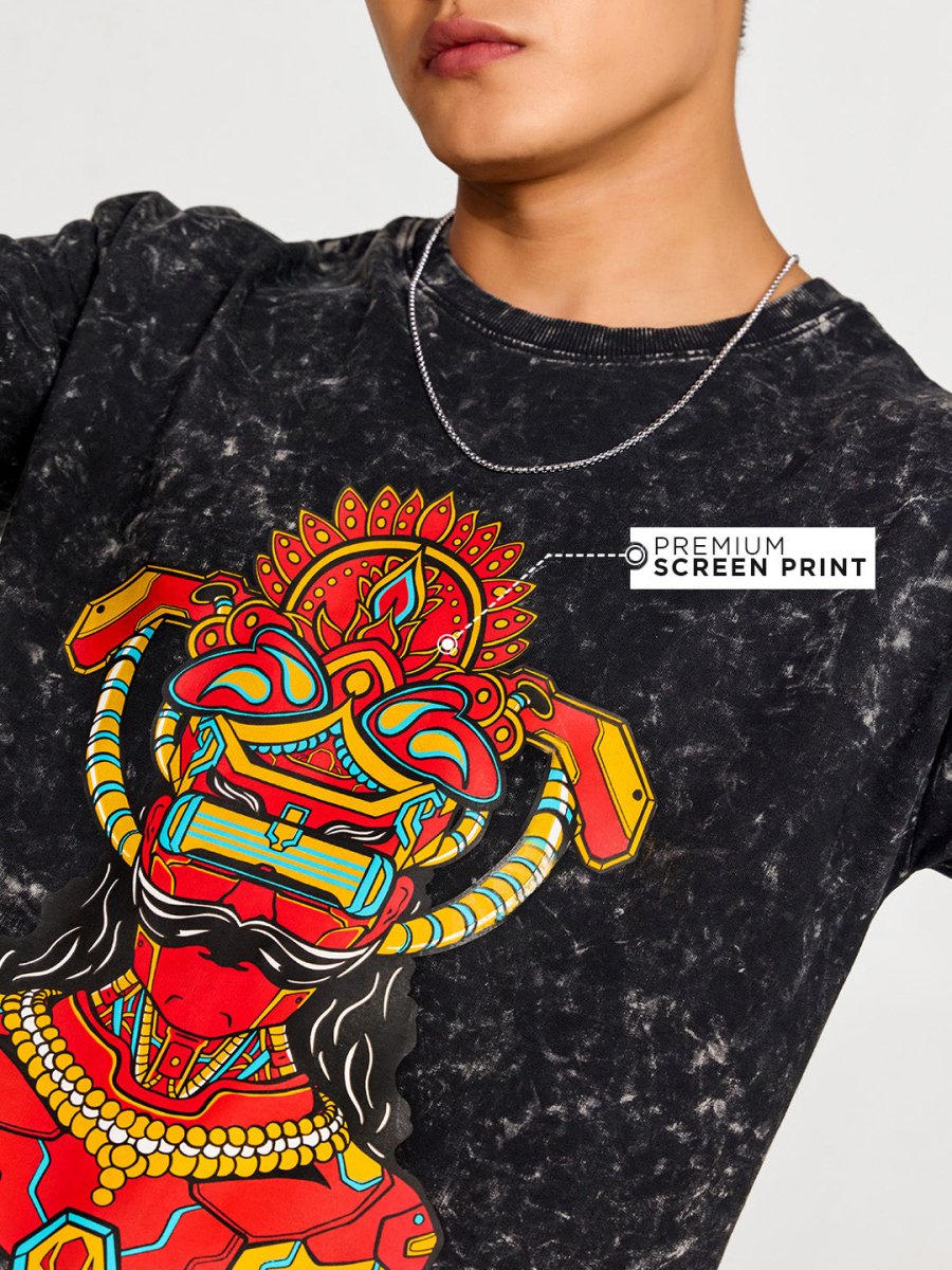 Cyborg Asura - Oversized T-shirt | MyDesignation