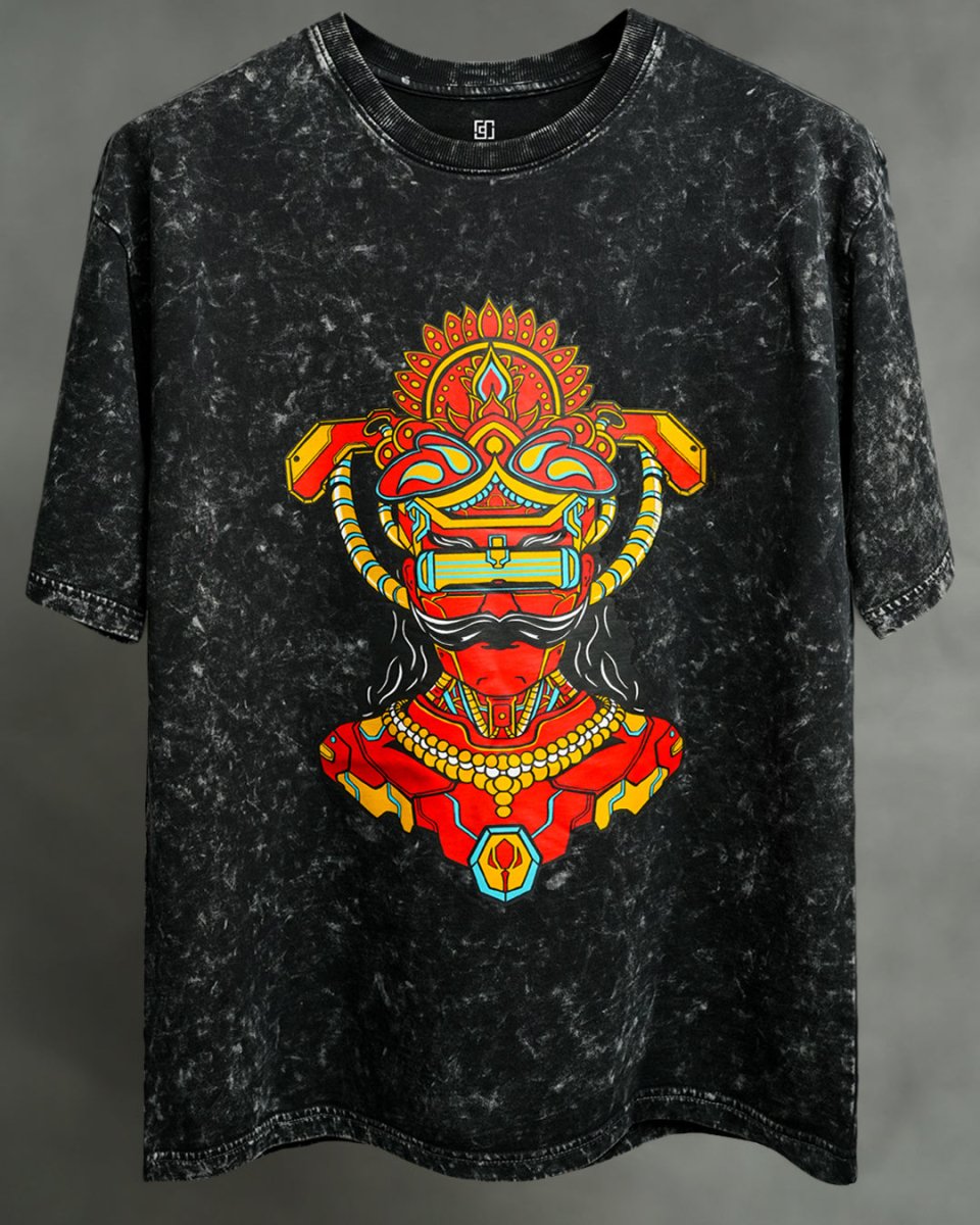 Cyborg Asura - Women Oversized T-shirt | Mydesignation