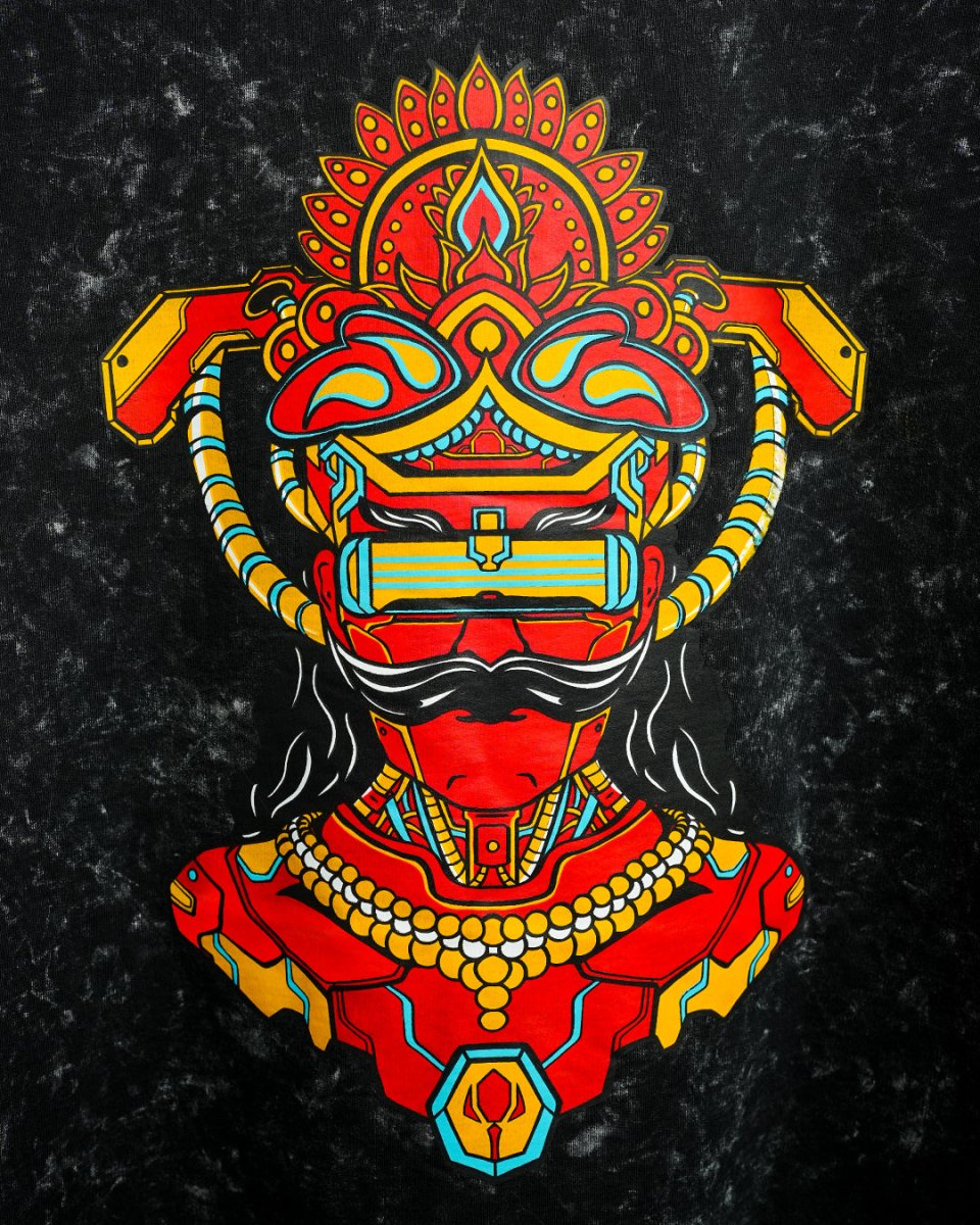 Cyborg Asura - Women Oversized T-shirt | Mydesignation