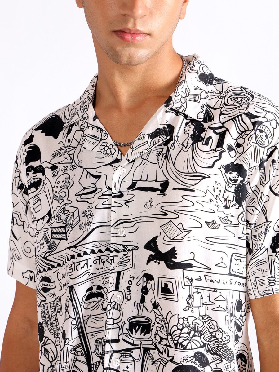 Desi Doodle - Men Shirt | Mydesignation