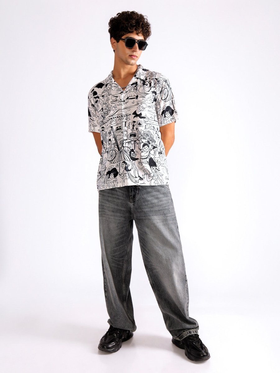 Desi Doodle - Men Shirt | Mydesignation