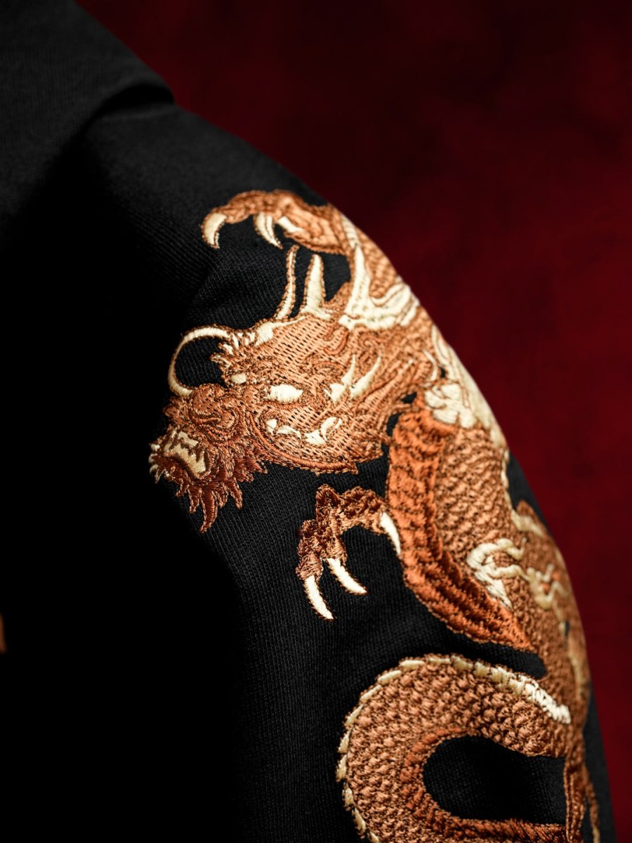 Dragon Hoodie - Embroidered - Hoodie | Mydesignation