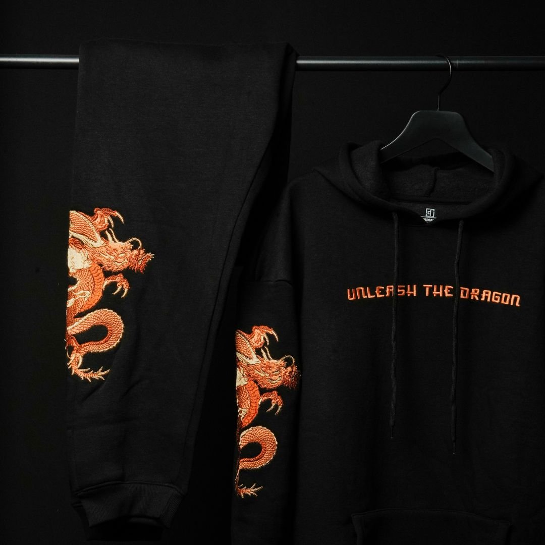 Dragon Jogger - Embroidered - Joggers | Mydesignation