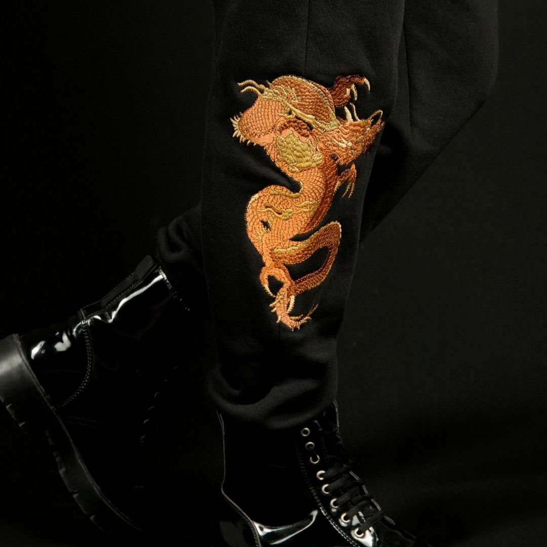 Dragon Jogger - Embroidered - Joggers | Mydesignation