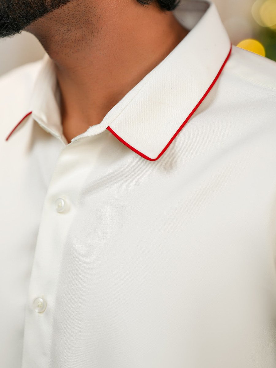 Feast Embroidered - Men Shirt | Mydesignation