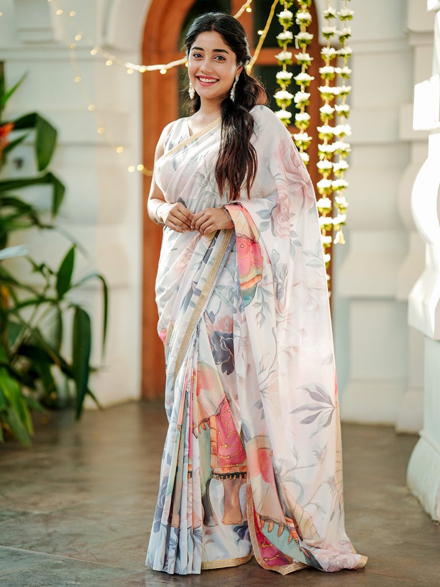Floral Saree - Saree | Mydesignation