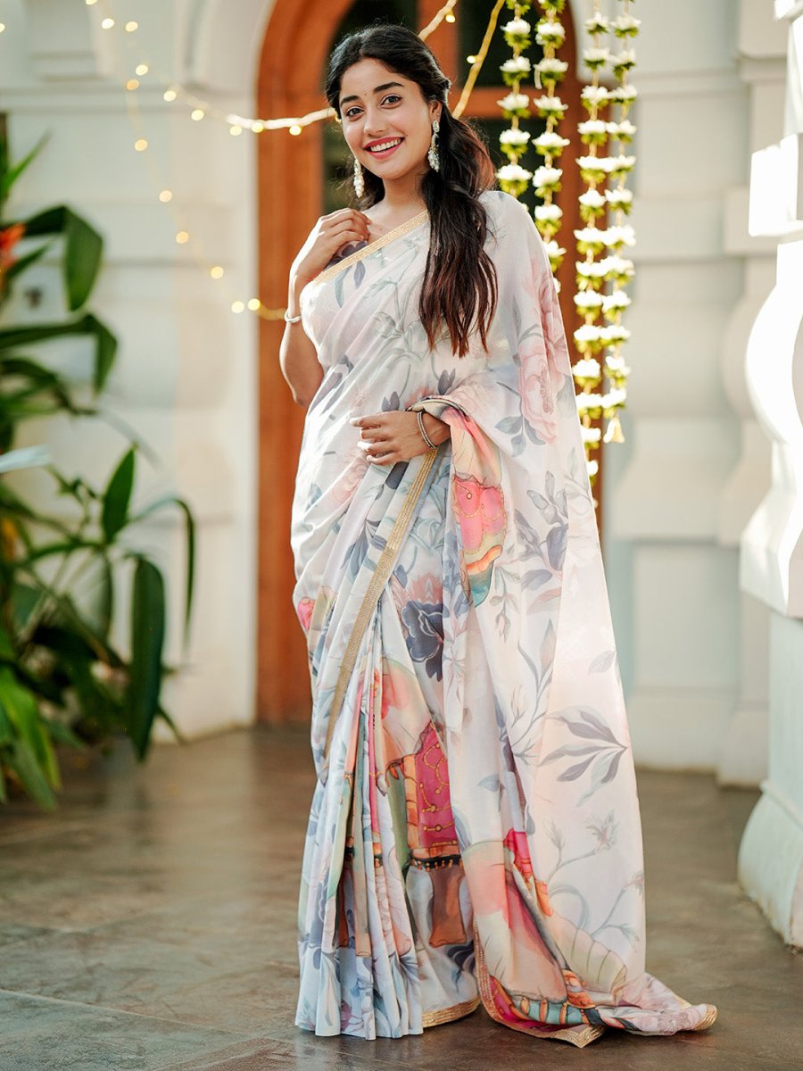 Floral Saree - Saree | Mydesignation