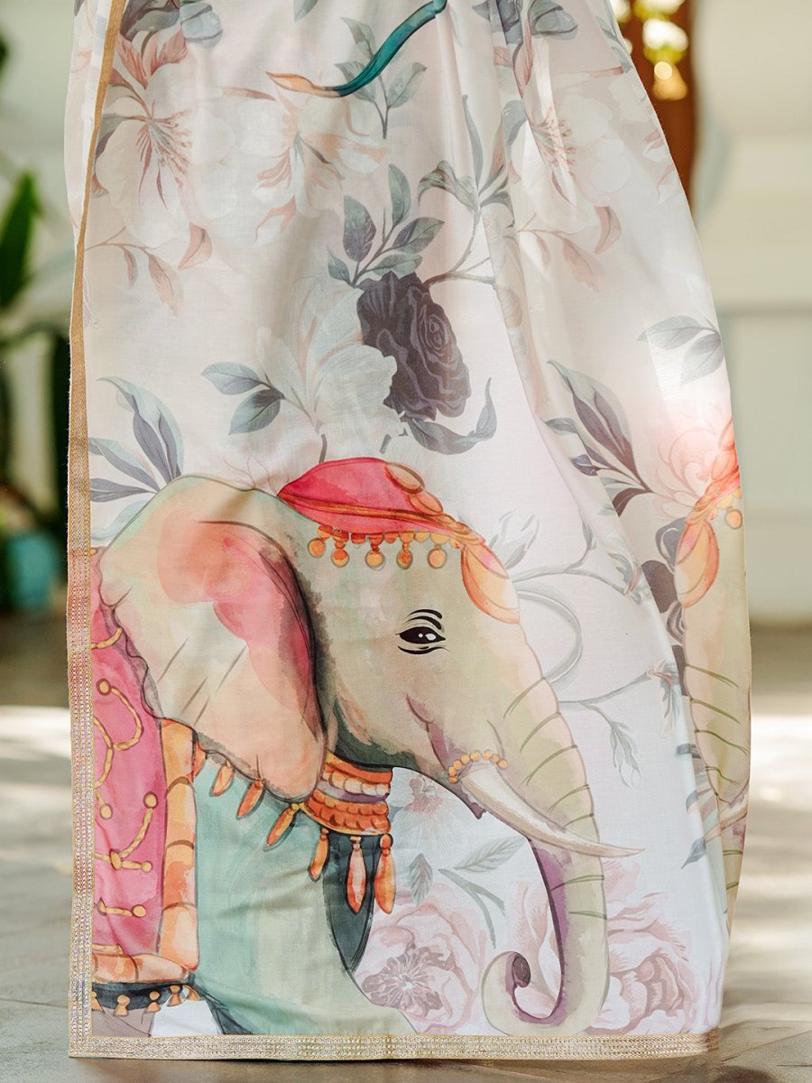 Floral Saree - Saree | Mydesignation