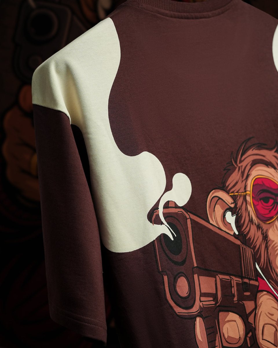 Gangster - Men Oversized T-shirt | Mydesignation