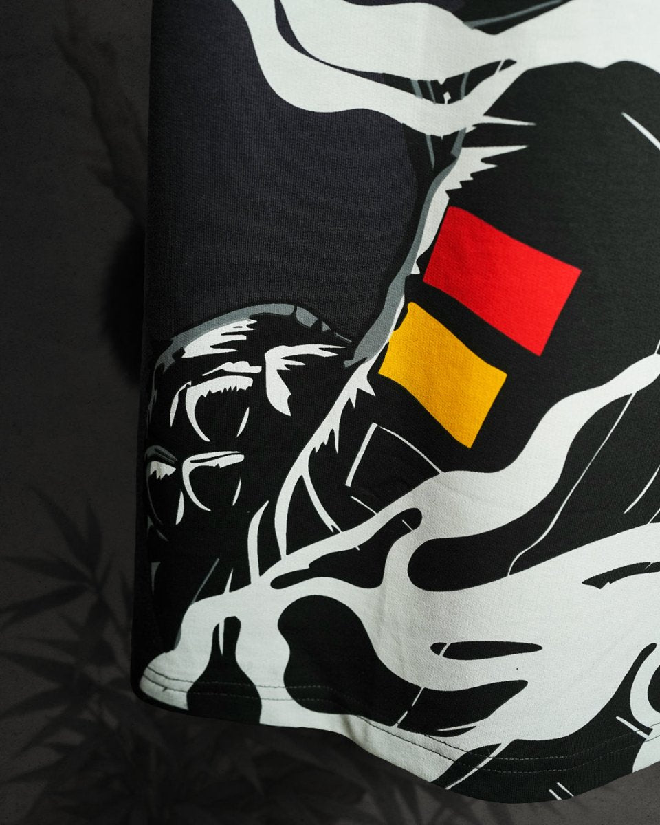 Gangster Panda - Men Oversized T-shirt | Mydesignation